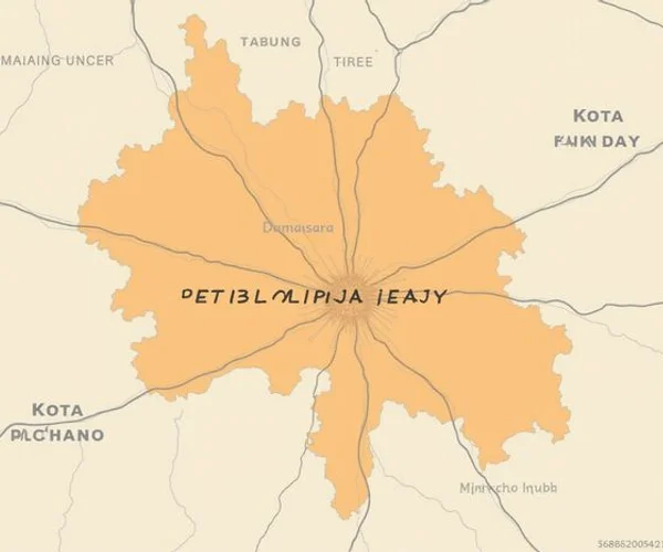 PJ Kool Aircond Service coverage map across Petaling Jaya and Klang Valley