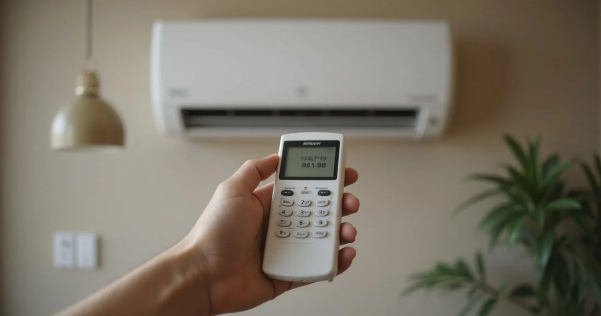 Daikin and Panasonic aircond remote controls displaying error codes that homeowners commonly encounter in Malaysia